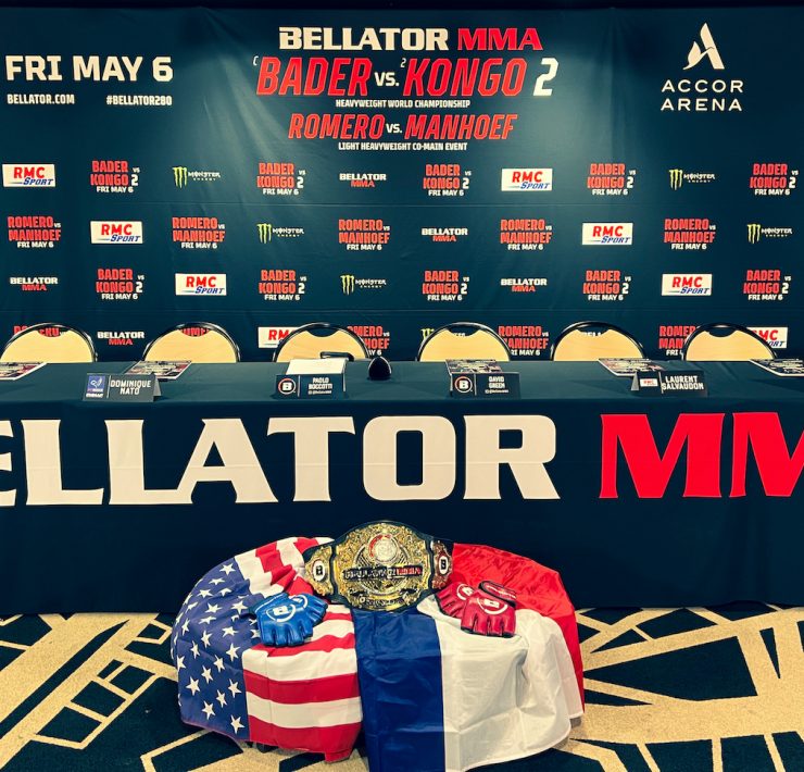 Conférence de presse du Bellator MMA, mercredi 30 Mars à Bercy